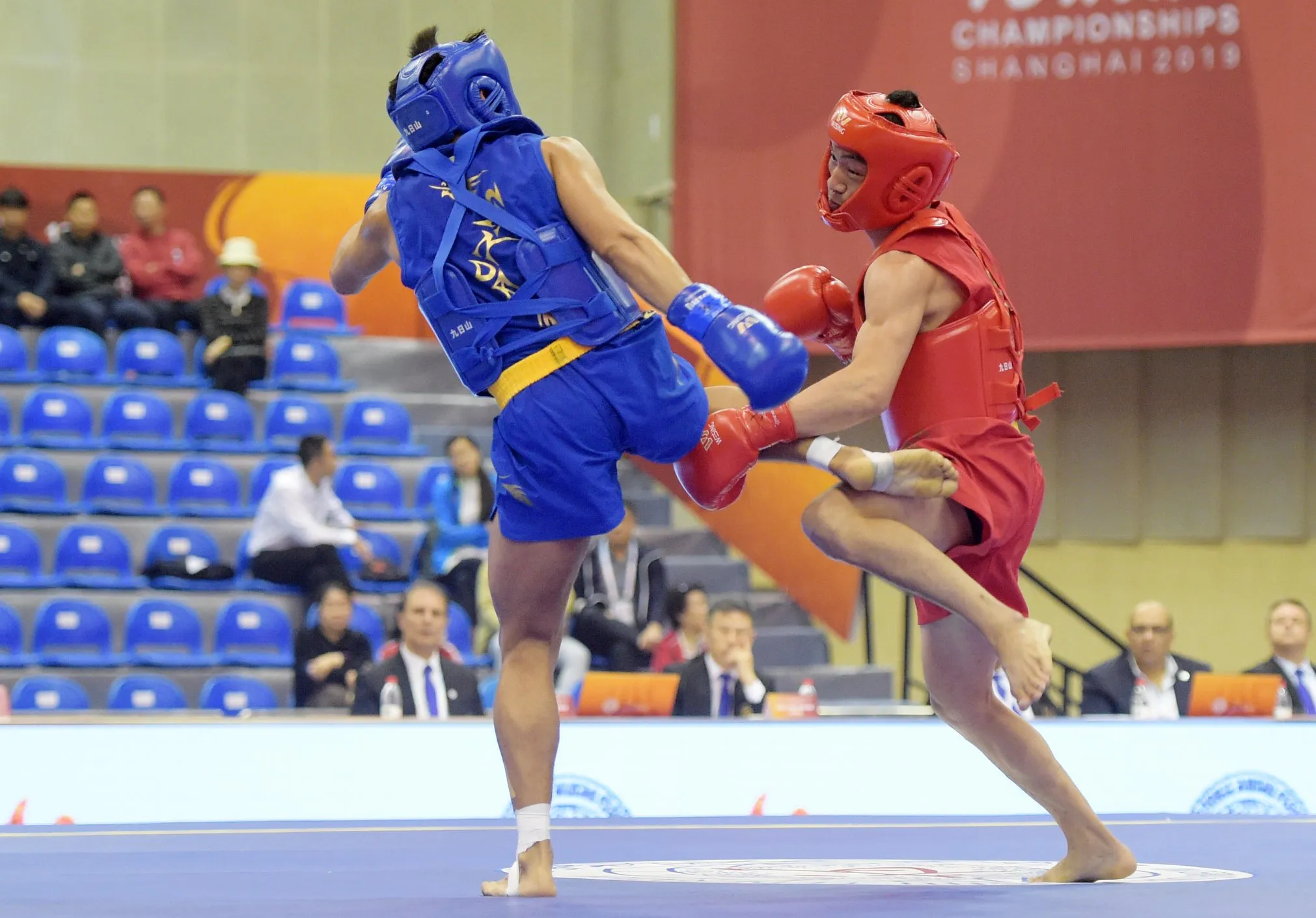 Sanda sport da combattimento completo — olimpiadi Pechino 2008 exhibition sport